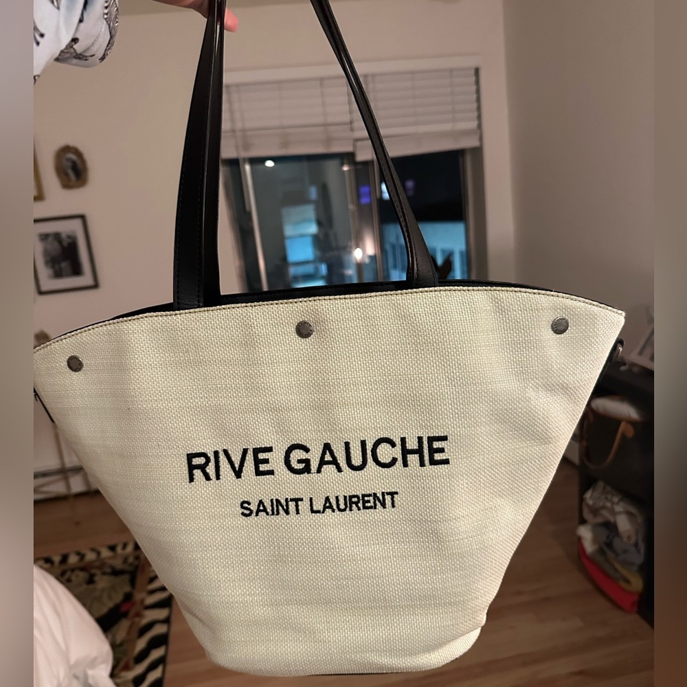 Black and Cream Tote
